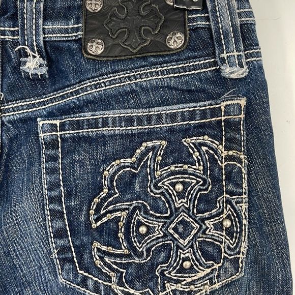 Miss Me Jeans Sz 28 Style JP4375 - Picture 8 of 12